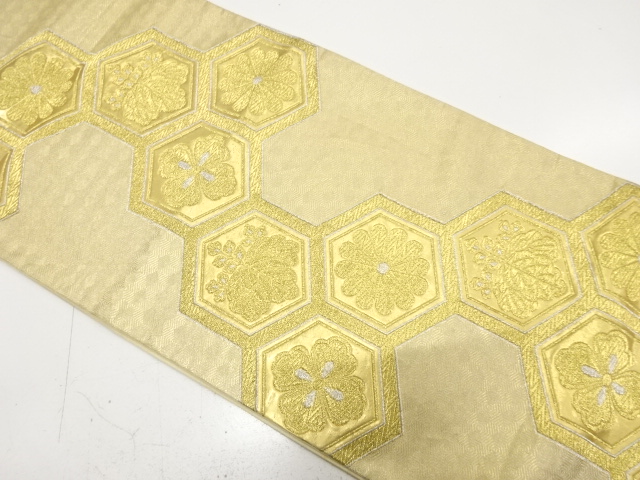 Japanese Kimono / Antique / Fukuro Obi Silk